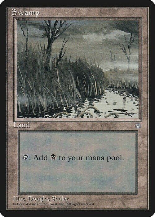 Swamp Card Front
