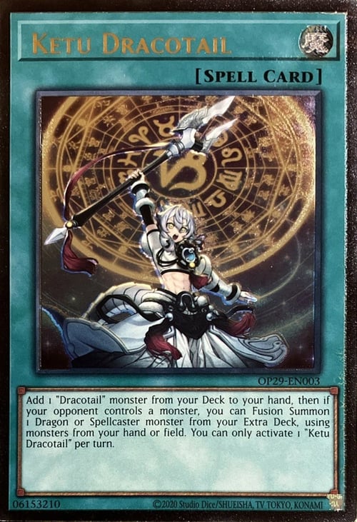 Ketu Dracotail Card Front