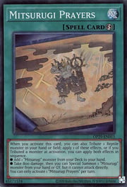 Mitsurugi Prayers · Super Rare 011
