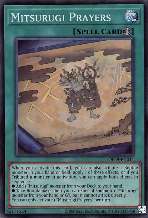 Preghiere Mitsurugi Card Front