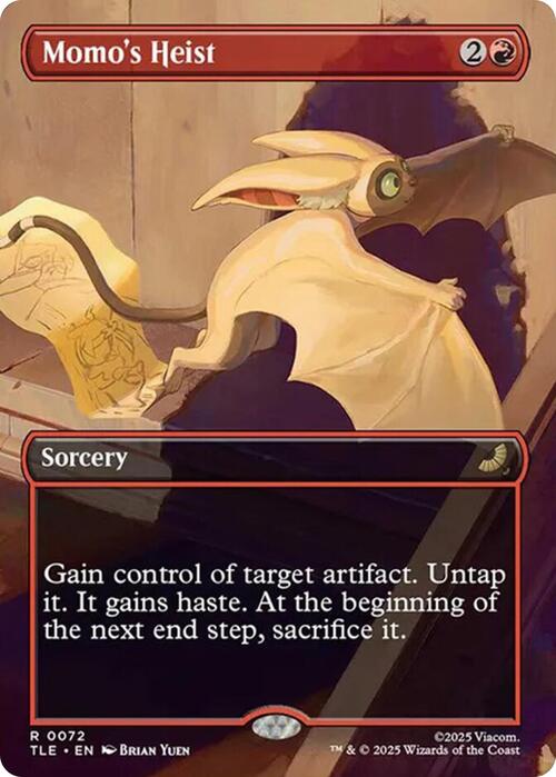 Momo's Heist Card Front