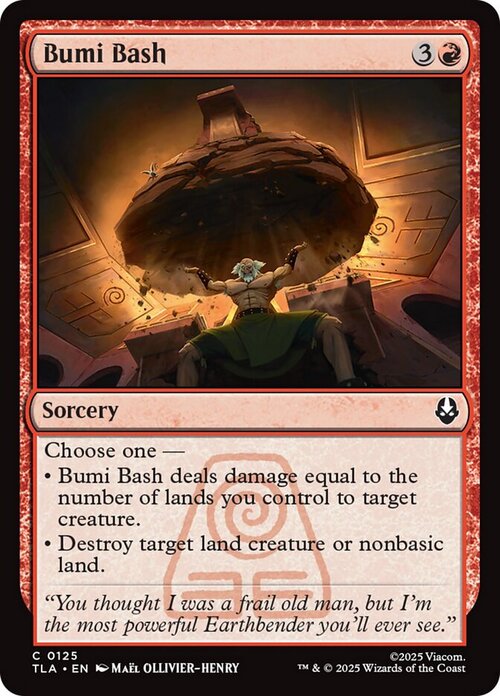 Bumi Bash Card Front