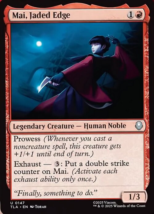 Mai, Jaded Edge Card Front