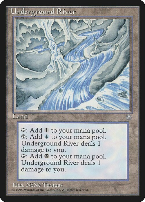 Underground River Card Front