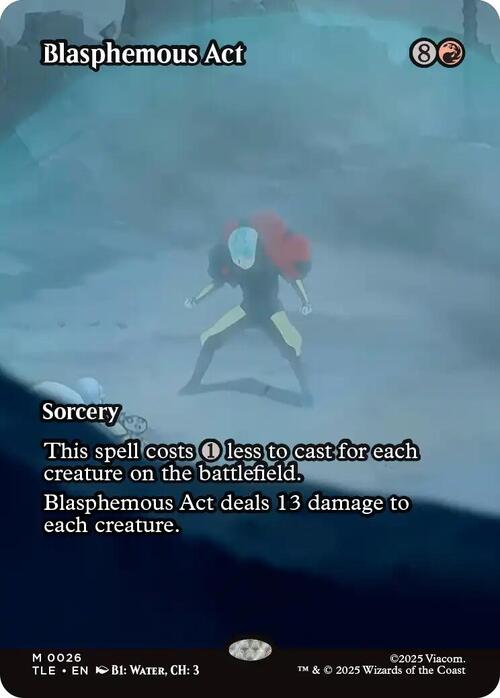 Blasphemous Act Card Front