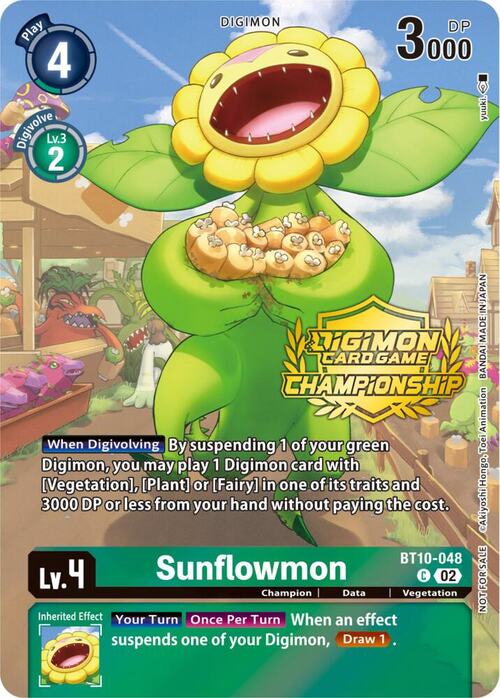 Sunflowmon Card Front