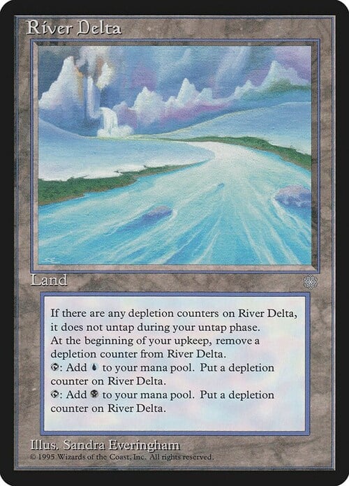 Delta fluvial Frente