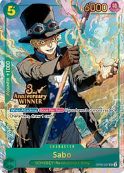 Sabo · 3rd Anniversary Winner OP09-027