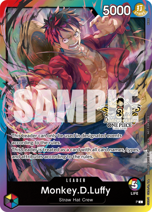 Monkey.D.Luffy Card Front