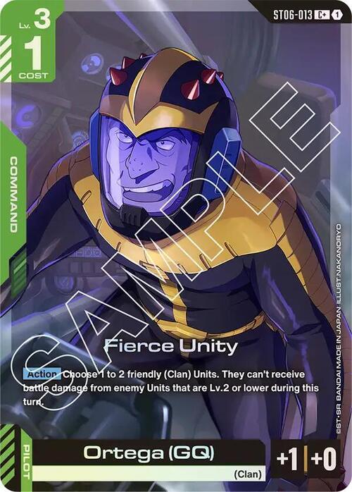 Fierce Unity Card Front