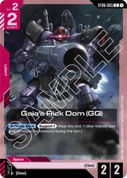 Gaia's Rick Dom (GQ) ST06-003