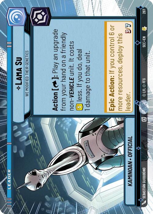 Lama Su, Li Abbiamo Modificati Geneticamente Card Front