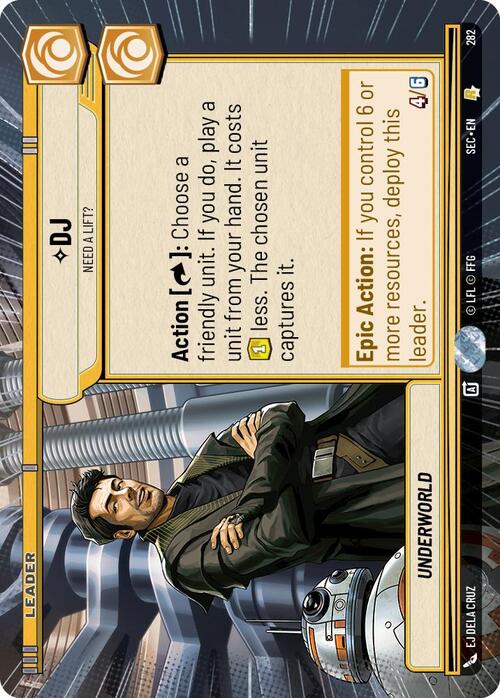 DJ, Vi Serve Un Passaggio? Card Front