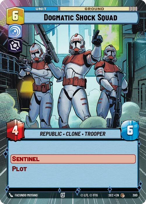 Dogmatic Shock Squad Card Front