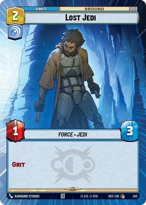 Jedi Perduto Card Front