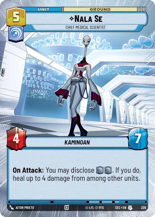 Nala Se, Scienziata Medica Capa Card Front