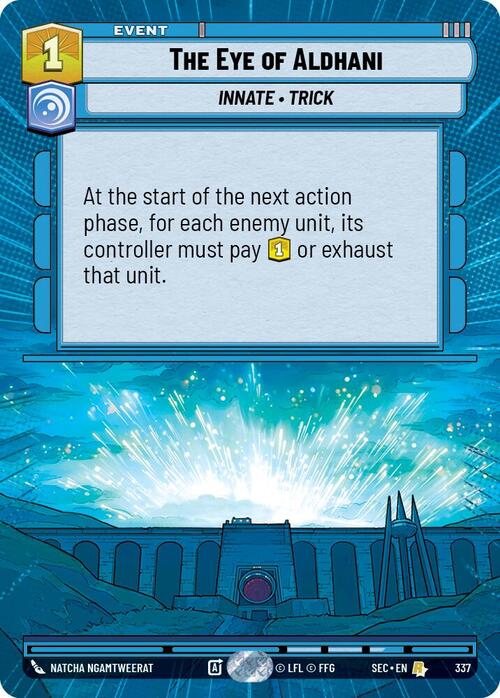 The Eye of Aldhani Card Front