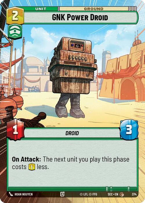 GNK Power Droid Card Front