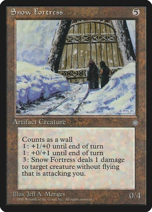 Snow Fortress Card Front