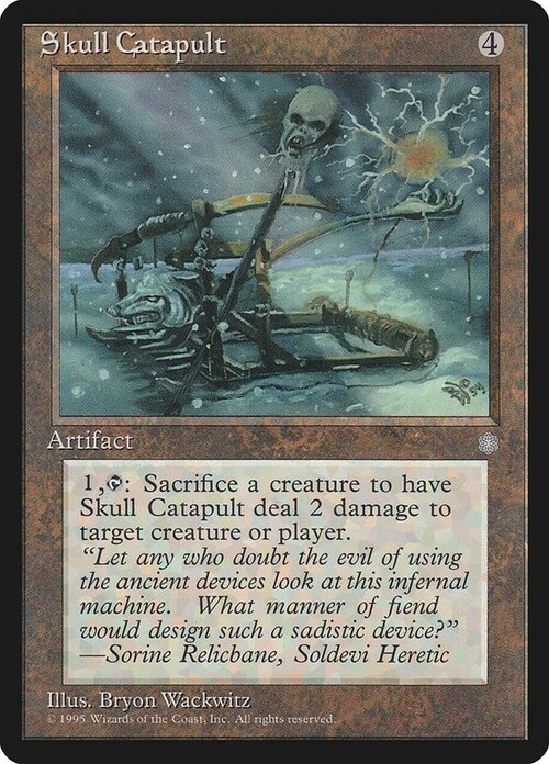 Skull Catapult Card Front