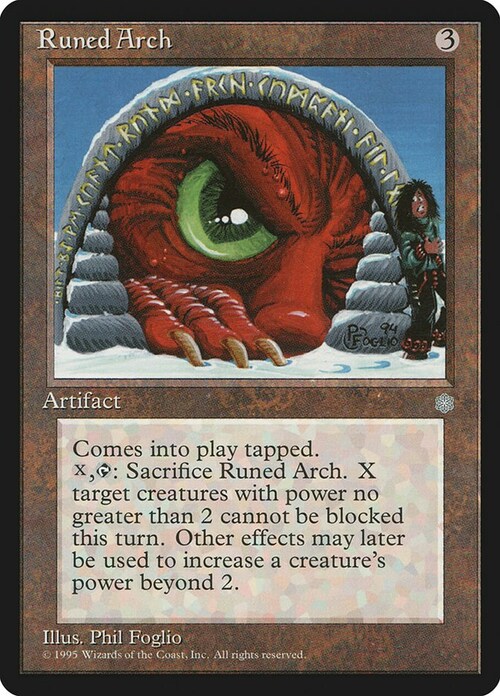 Runed Arch Card Front