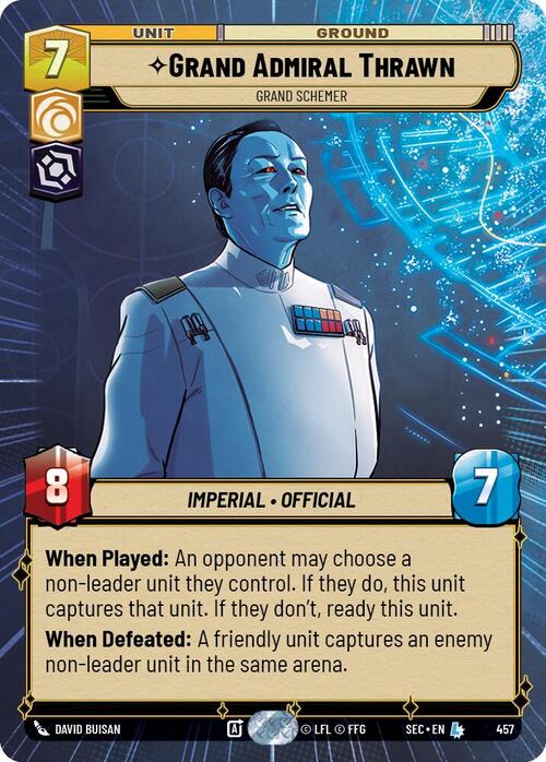 Grand Admiral Thrawn - Grand Schemer Card Front
