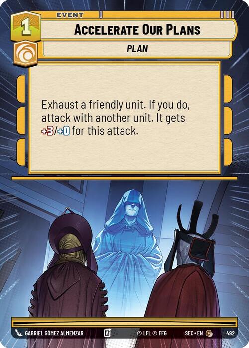 Accelerate Our Plans Card Front