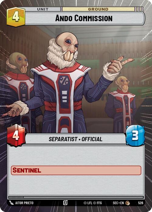 Comitato da Ando Card Front