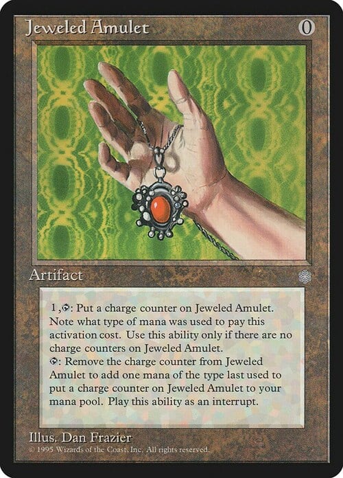 Jeweled Amulet Card Front