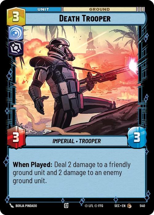 Death Trooper Card Front