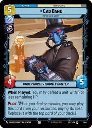 Cad Bane, ¿Impresionada ahora?