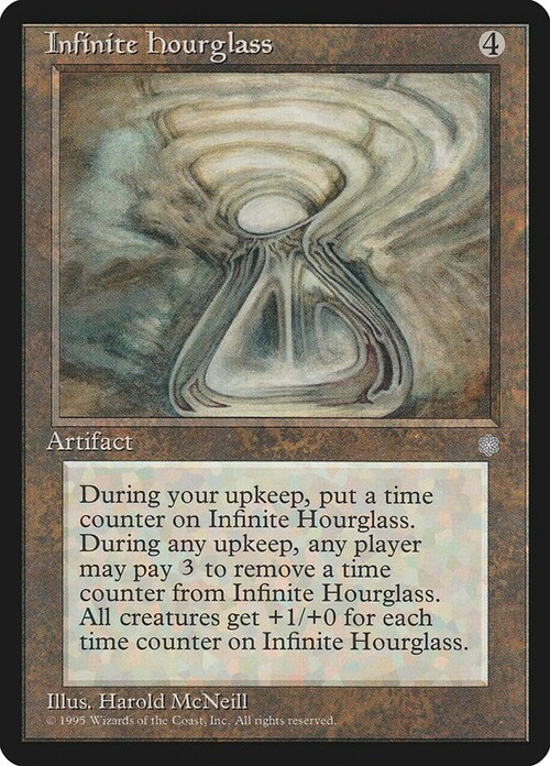 Infinite Hourglass Card Front