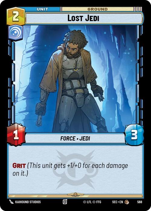 Lost Jedi Card Front