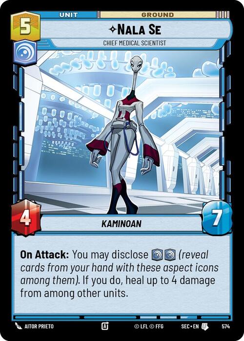 Nala Se - Chief Medical Scientist Card Front