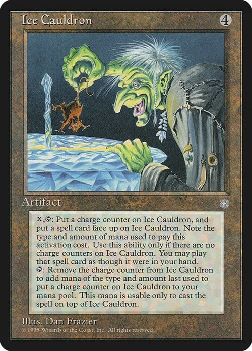 Ice Cauldron Card Front