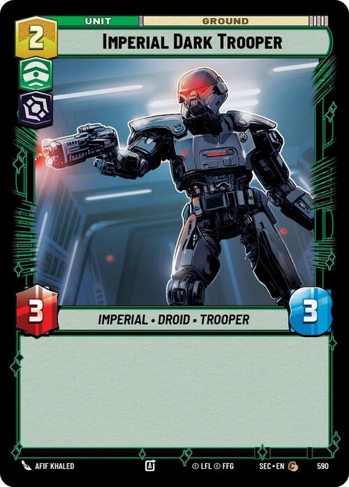 Imperial Dark Trooper Card Front