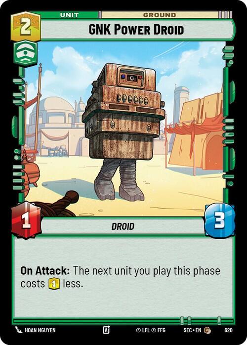 GNK Power Droid Card Front