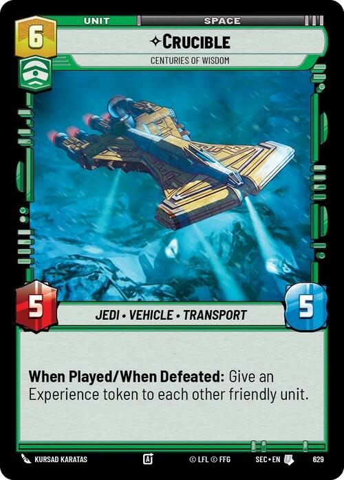 Crucible - Centuries of Wisdom Card Front