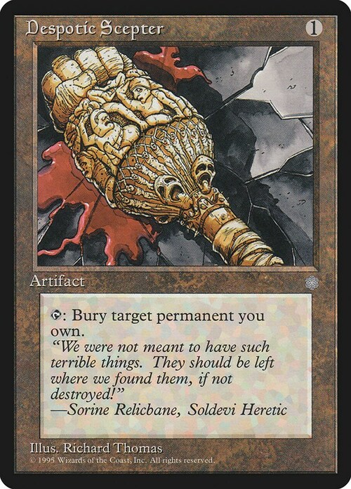 Despotic Scepter Card Front