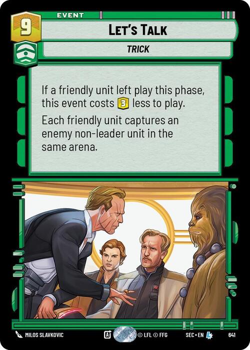 Lets Talk Card Front