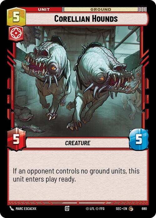 Corellian Hounds Card Front