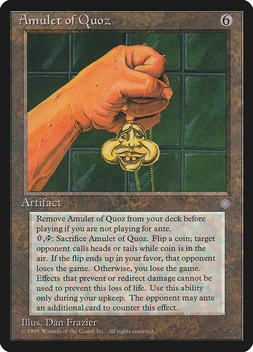 Amuleto di Quoz Card Front