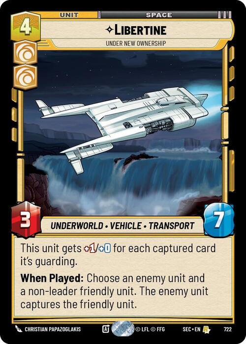 Libertine - Under New Ownership Card Front