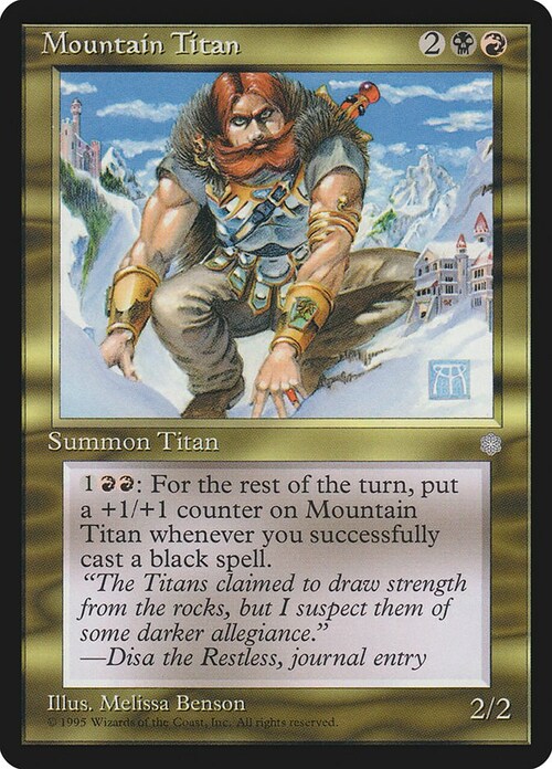 Mountain Titan Card Front