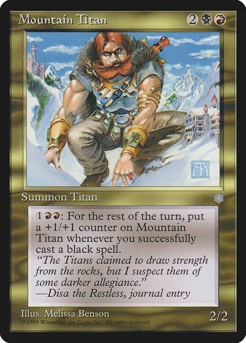 Mountain Titan Card Front
