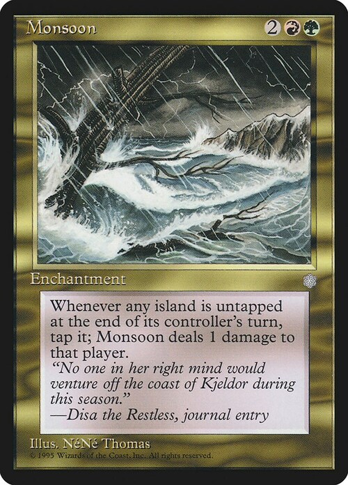 Monsoon Card Front