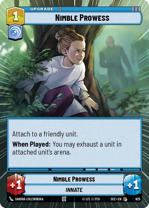 Nimble Prowess Card Front