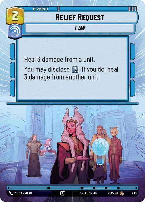 Richiesta di Soccorso Card Front