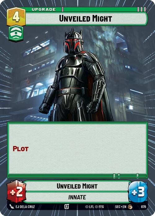 Unveiled Might Card Front