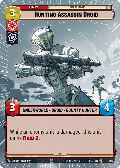 Hunting Assassin Droid Card Front